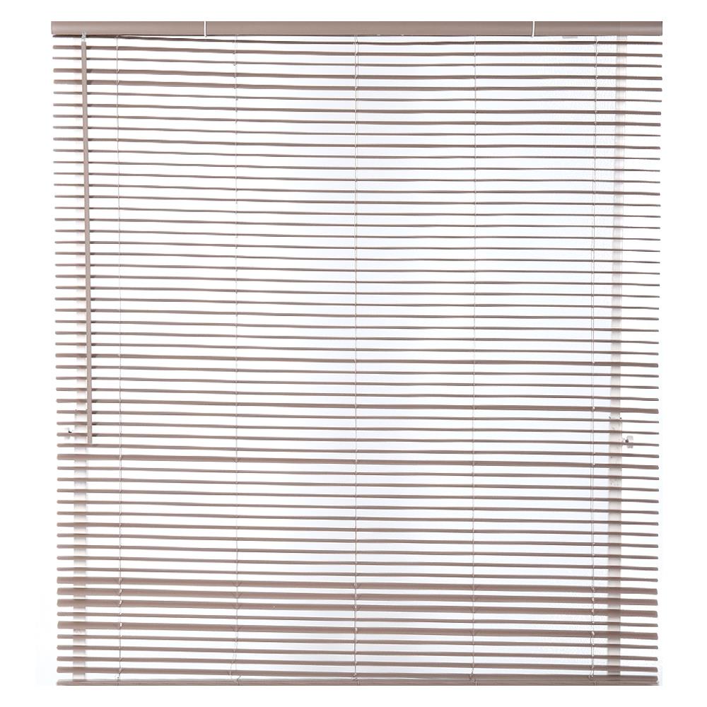 HomeBase HLS Rèm màn cửa cuốn bằng Vinyl không dây W120xH130xD0,25 CORDLESS màu nâu