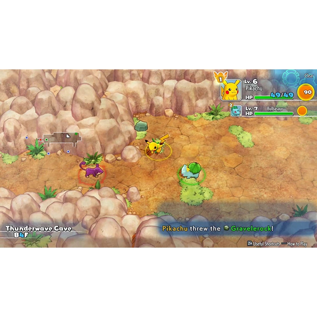 Băng Game Pokemon Mystery Dungeon: Rescue Team DX Nintendo Switch