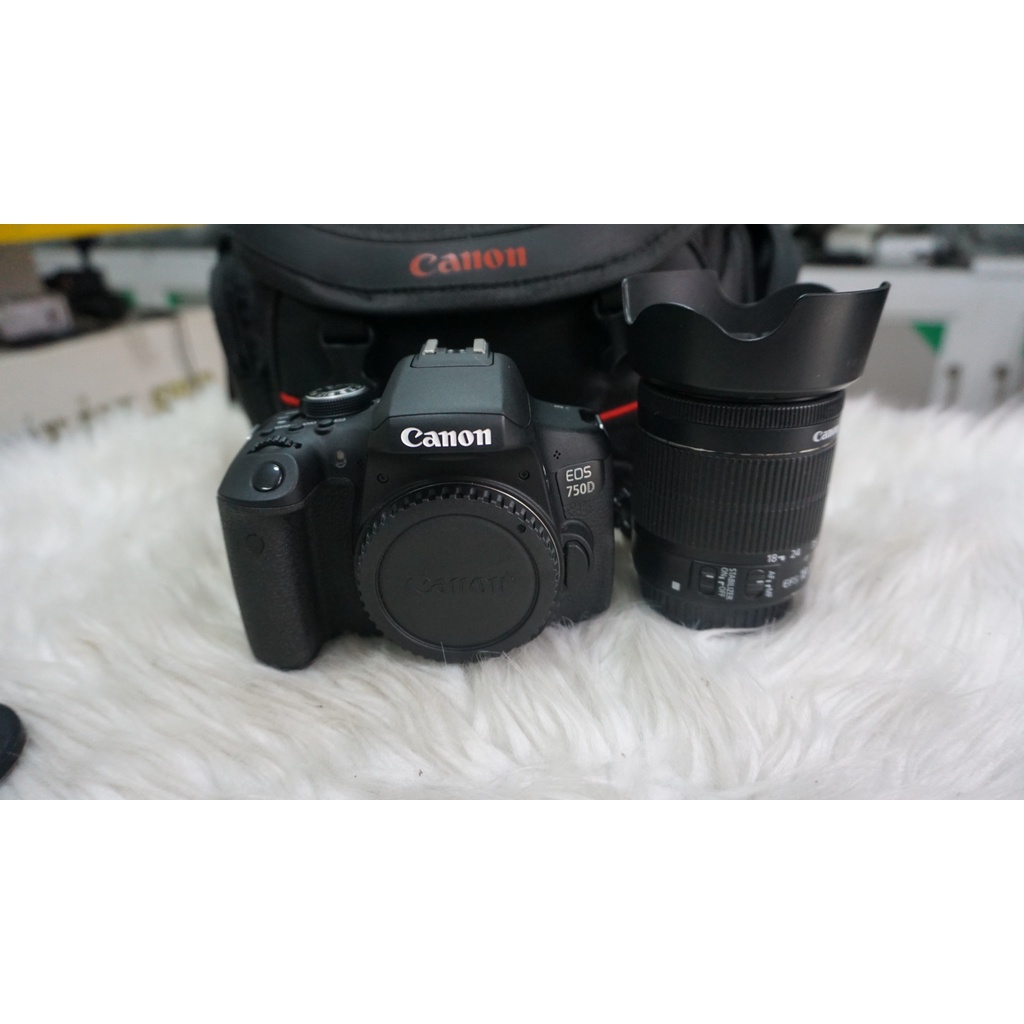 Máy Ảnh Canon EOS 750D Lens kit 18-55mm STM