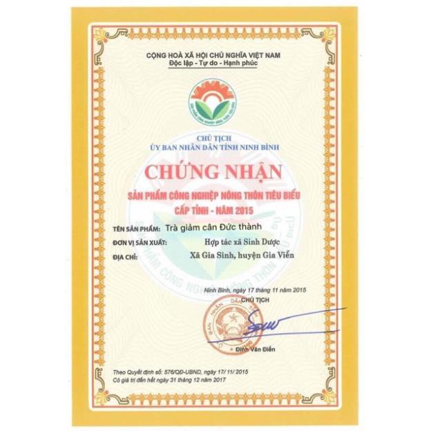 Trà Giảm Cân Đức Thành 1 kg hoa sen và các thảo dược