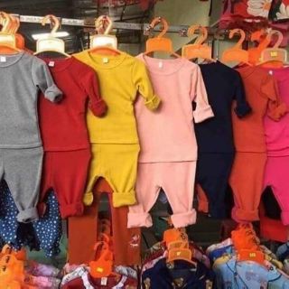 Combo 10 bộ thu đông cho bé gái