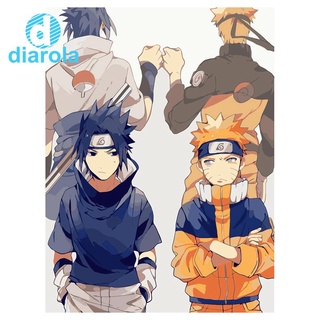 Bộ tranh đính đá tự làm hình nhân vật anime Naruto
