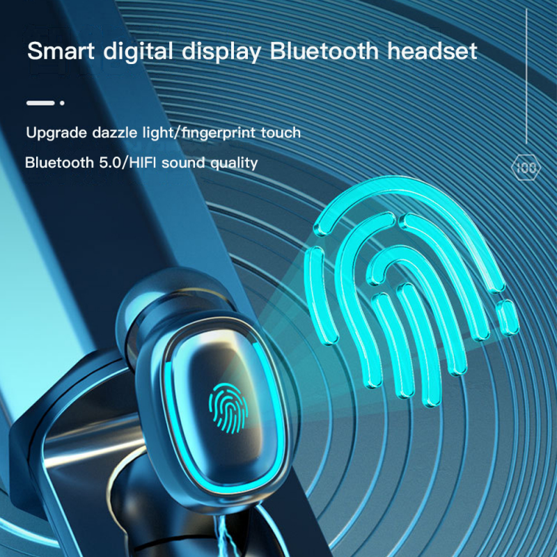 Tai Nghe Bluetooth 5.0 Tws-201 Có Chức Năng Gọi Điện Cho Điện Thoại Android / Ios