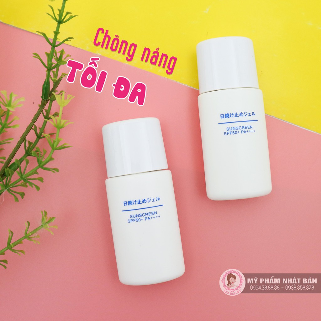 KEM CHỐNG NẮNG MUJI DỊU NHẸ LÀNH TÍNH