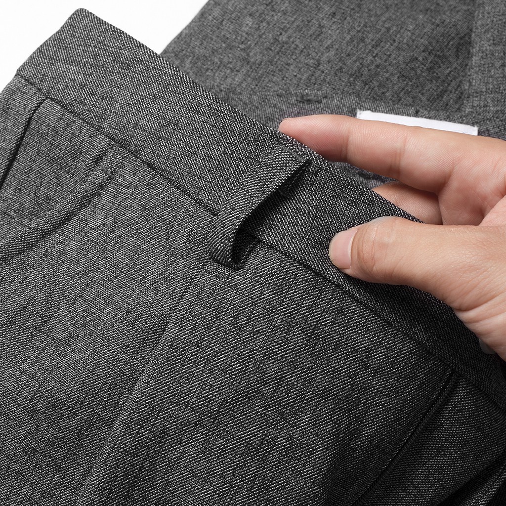 Quần tây nam Double'D chất cotton màu đen xám QTNXĐ00 | BigBuy360 - bigbuy360.vn