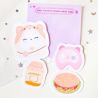 Sticker Hamstur / Set 4c