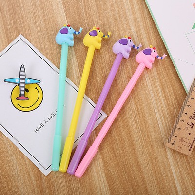 bút con voi B130 viết gel hoạt hình dễ thương kute