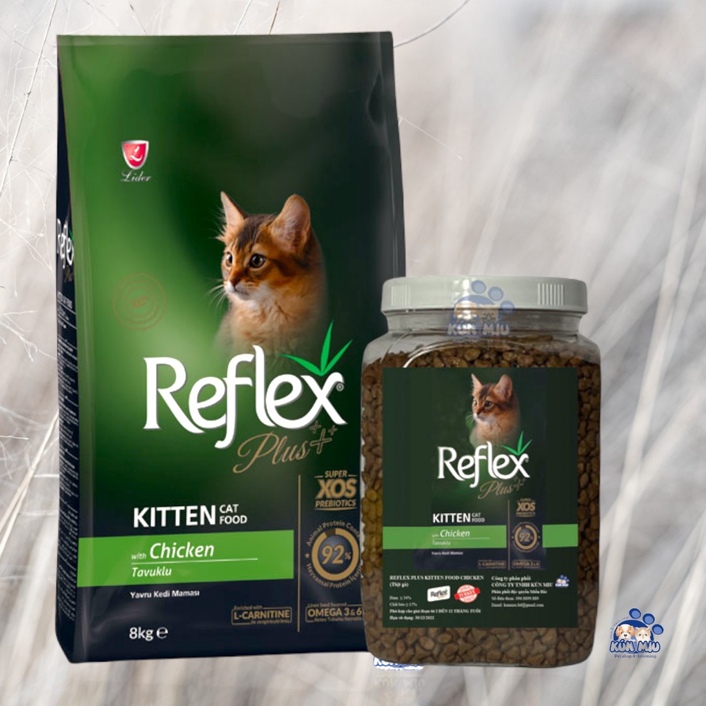 Thức ăn Thổ Nhĩ Kỳ cao cấp dành cho mèo con Reflex Plus Kitten