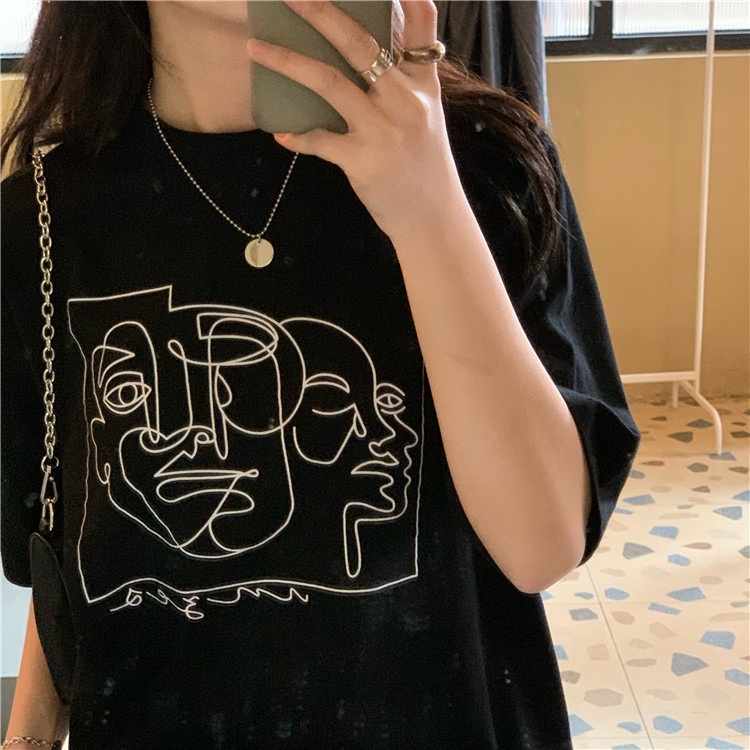 NRVP Áo Thun Tay Ngắn Cổ Tròn Thời Trang Mùa Hè Phong Cách Đường Phố Nhật Bản 2022 Cho Nữ