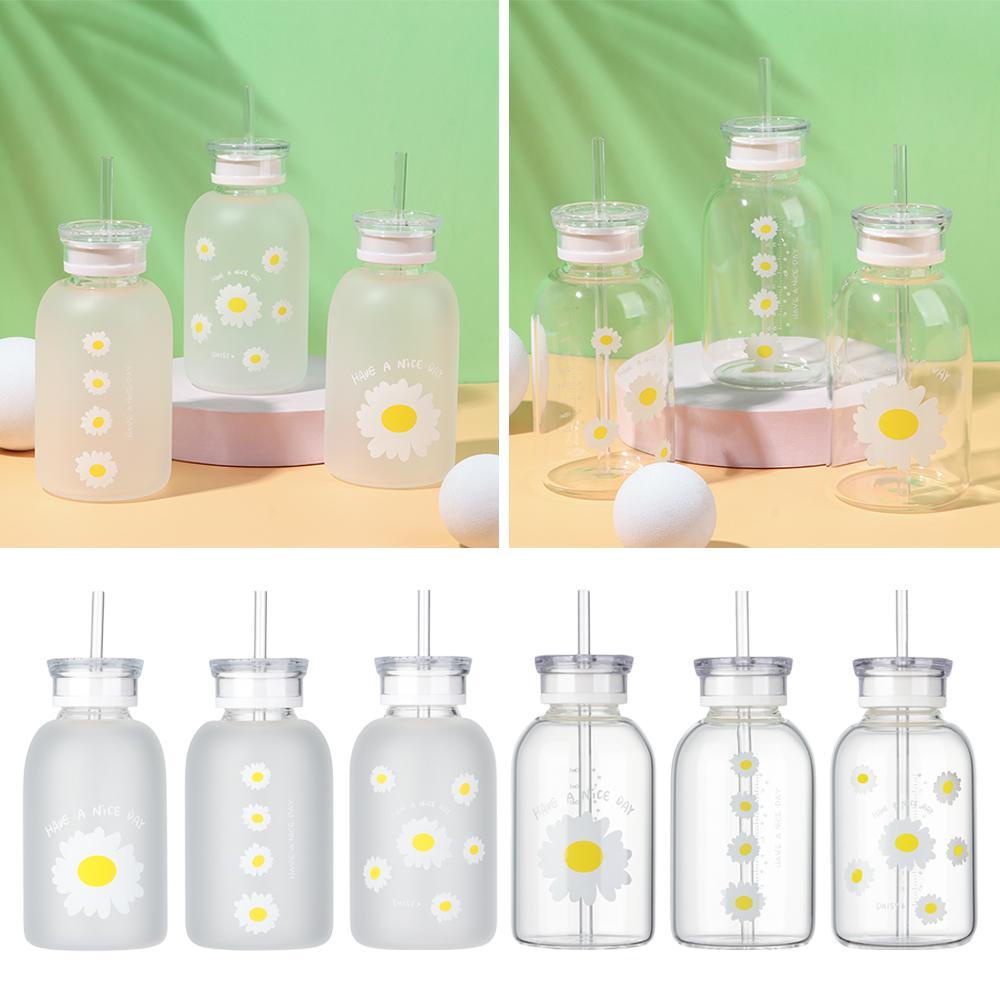 PISTA Bình Nước Kawaii Với Vạch Đo Lường