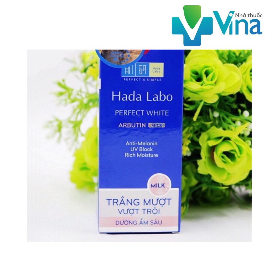 Bộ Sản Phẩm Dưỡng Trắng Da Tối Ưu Hada Labo Perfect White