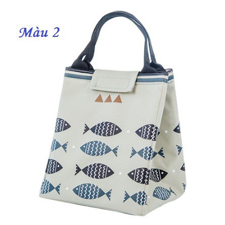 Túi Giữ Nhiệt Đựng Đồ Kiểu Nhật Có Kéo Khóa 2394 Lamon Store