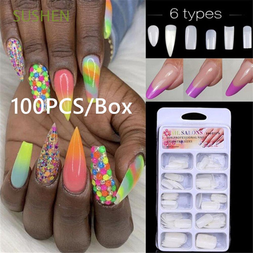 Móng giả bằng acrylic phong cách Pháp độc đáo