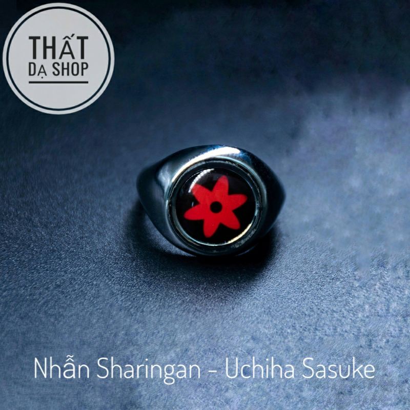 Nhẫn mô hình Sharingan phim Naruto.