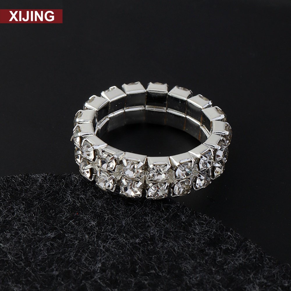 Nhẫn Đính Kim Cương Nhân Tạo XJ-1-5