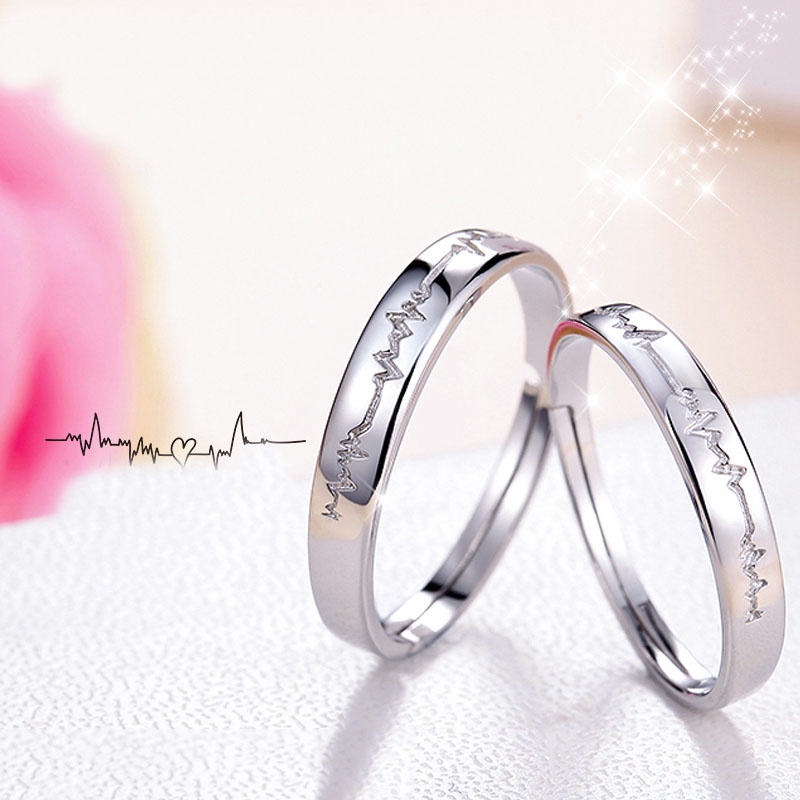 Nhẫn cặp đôi nam nữ MIOCO NB09, thời trang thiết kế hở dễ dàng điều chỉnh kích cỡ, sang trọng tình yêu mẫu mới