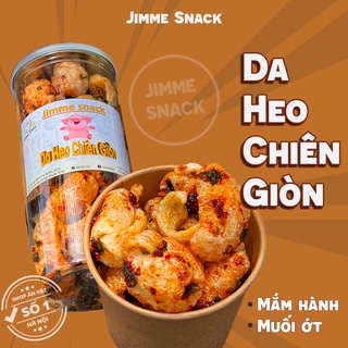 Da heo mắm hành/ muối ớt Jimme snack hộp 200gr mồi nhậu hợp lý cho mọi người