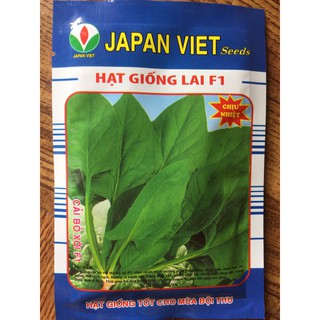 20g Cải Bó Xôi Lai F1 Japan Viet Chịu Nhiệt Tốt Chất Lượng