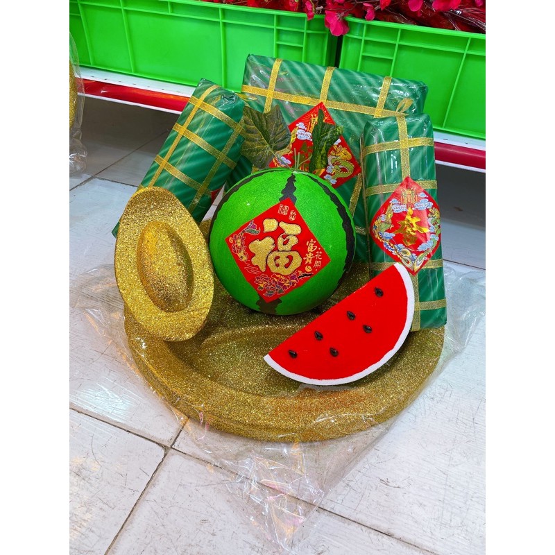 Combo quà Tết Dưa Hấu Bánh Chưng