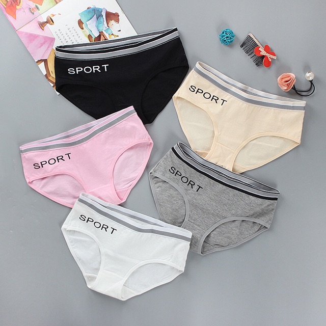 Quần Lót Bé Gái Cotton SPORT Xuất Hàn ( QL: 156 ) Hàng Loại Đẹp.