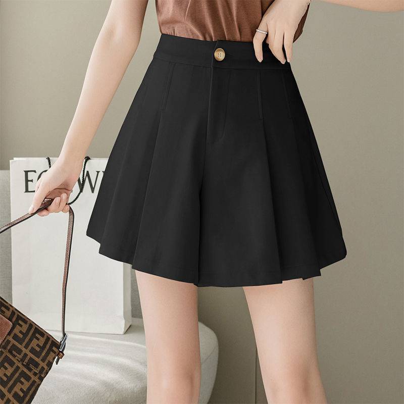Quần short nữ xếp ly cạp cao QS02