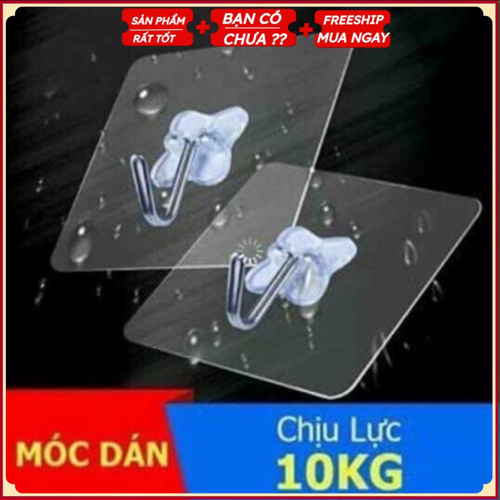 Combo 10 móc dán tường siêu dính, siêu chịu lực .