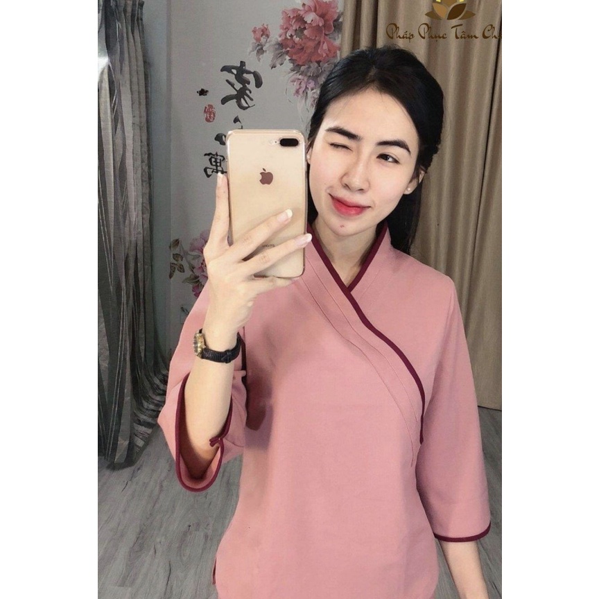 Đồ lam cao cấp mẫu linen hàn quốc mát không nhăn có độ co giãn cao