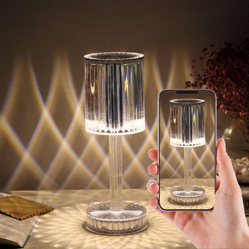 GOGOUP Cốc Điều Khiển Cảm Ứng Trong Suốt Có Đèn Ban Đêm