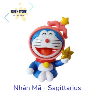 MÔ HÌNH DORAEMON 12 CUNG HOÀNG ĐẠO (Trang trí bánh kem/ trưng bày)