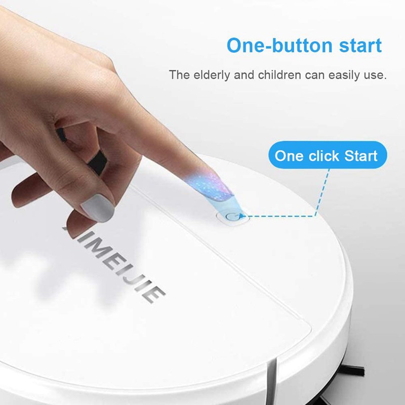 Robot Hút Bụi Vệ Sinh Nhà Cửa Ximeijie Xm30 1800pa Màu Trắng | BigBuy360 - bigbuy360.vn