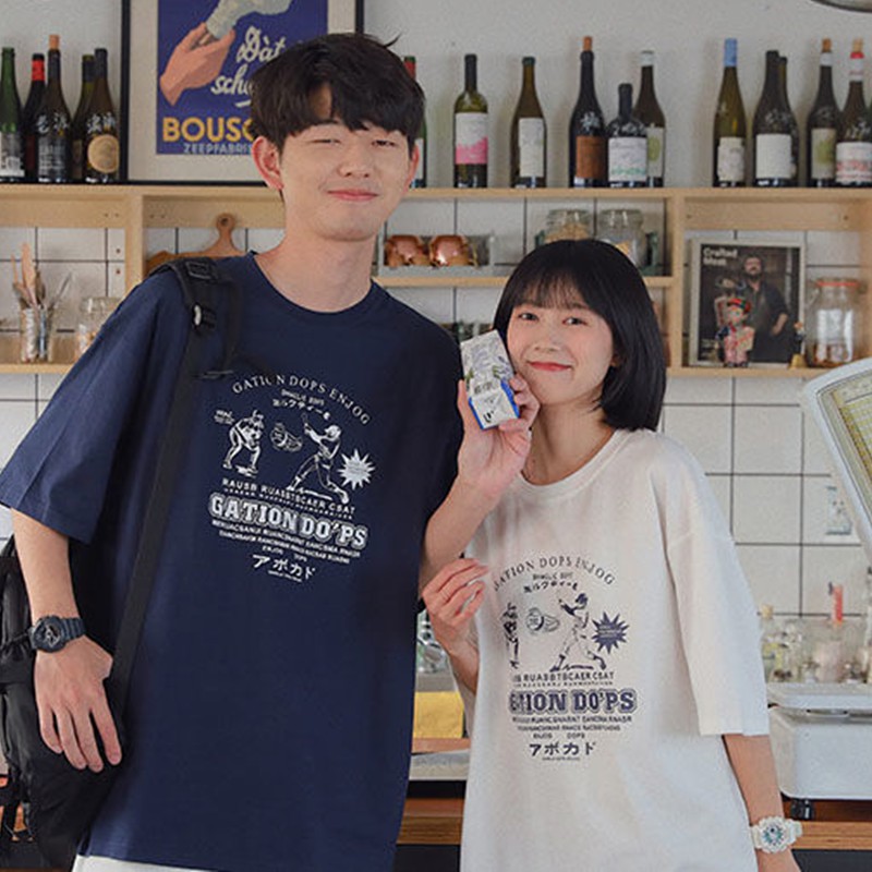 Áo phông nam nữ unisex tay lỡ thun form rộng teen cổ tròn oversize cotton DOPS giá rẻ màu đen trắng tee pull freesize