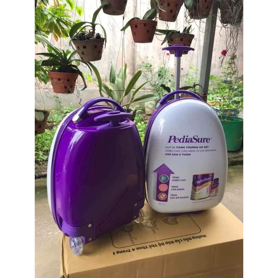 Vali kéo cho bé - Vali kéo hình trứng, hàng khuyến mãi của sữa Pediasure Abbott