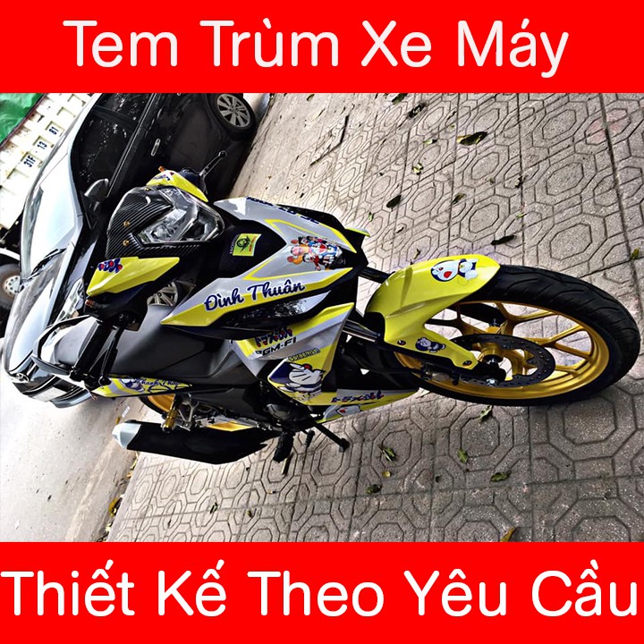 Tem Trùm Winner Doremon vàng Trắng