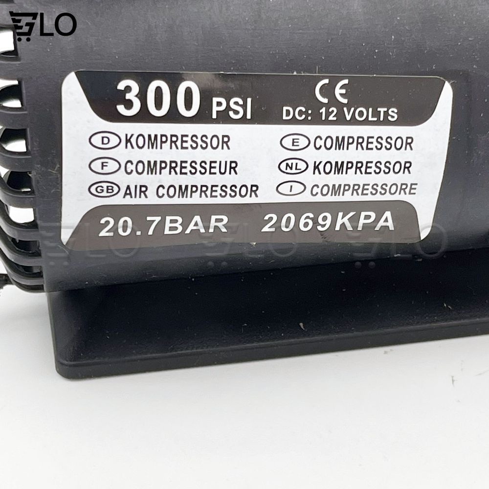 Máy Bơm Lốp Xe Hơi Air 12v Dùng Cổng Mồi Thuốc