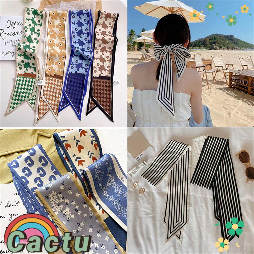 Khăn Quàng Cổ Lụa Đa Năng Thanh Lịch Dùng Khi Trình Diễn Tóc