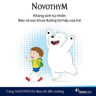 Novothym tăng đề kháng cho trẻ