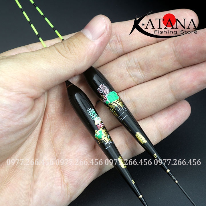 Phao nano câu đài, câu tay, câu đơn..hộp 4 quả cao cấp