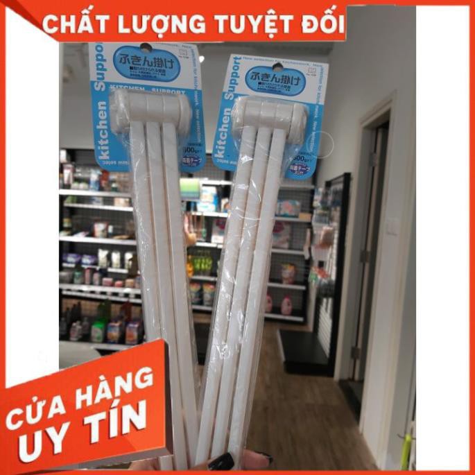 Cây nhựa treo khăn ⚡𝗙𝗥𝗘𝗘 𝗦𝗛𝗜𝗣 ⚡ Thanh nhựa treo khăn nhà tắm bền đẹp tiện lợi có thể dán ở nhiều chỗ