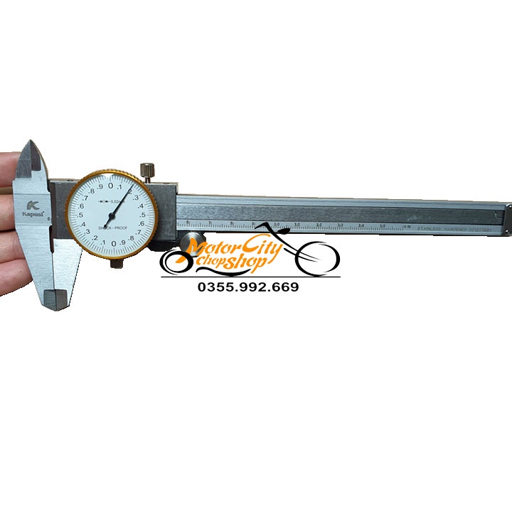 THƯỚC KẸP ĐỒNG HỒ CƠ CAO CẤP KAPUSI JAPAN 150MM