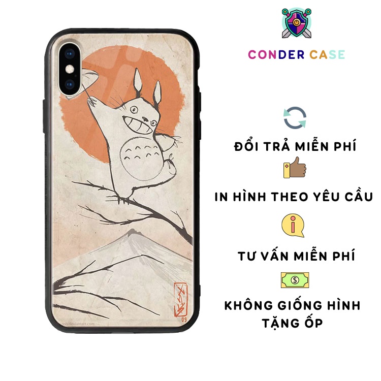 Ốp Iphone 5 Hình Totoro phép thuật Quyền Lực CONDER Iphone 5S/Se/6/6S/7/8/Plus/Iphone/12/Iphone/12/Pro/Max