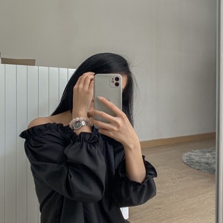 Áo trễ vai Kate đen