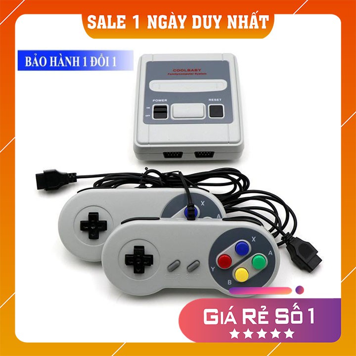 [FREE SHIP] Máy Chơi Game 4 Nút super mini sfc nes 8 bit Tích Hợp 620 Games-Phiên bản AV cao cấp, bản giới hạn sản xuất