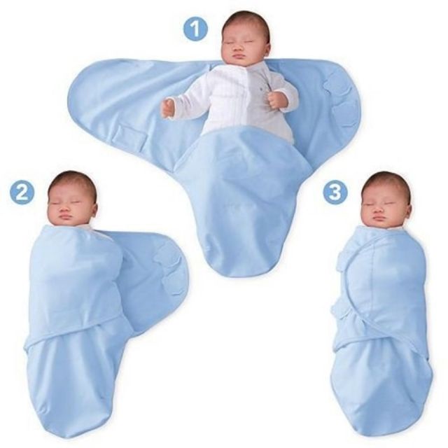 Ủ kén SwaddleMe Cho Bé Sơ Sinh 100% cotton