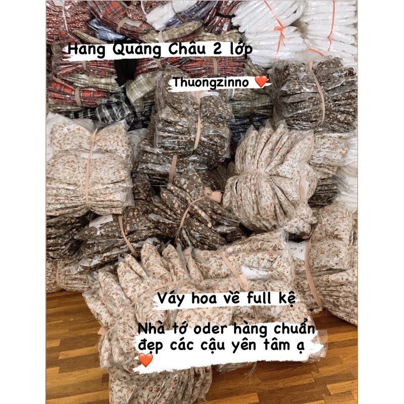 Váy hoa nhí Chiffon cao cấp kiểu dáng vintage Hàng Quảng Châu loại đẹp- Đầm ulzzang lụa Đẹp
