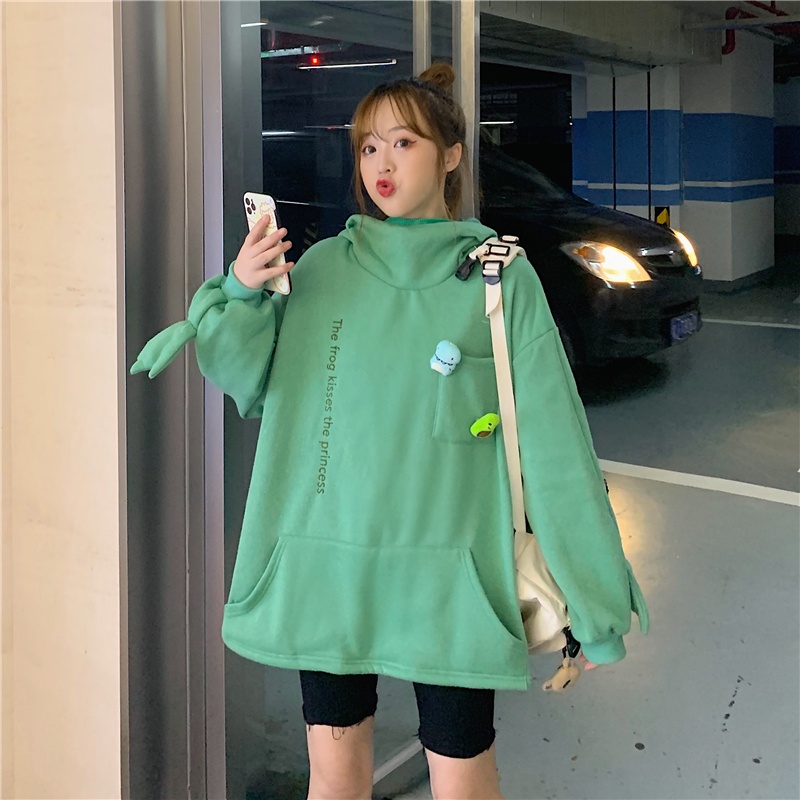 Áo Hoodie form rộng HOÀNG TỬ ẾCH áo hoodie chất nỉ Hàn Quốc_VIETCEN | BigBuy360 - bigbuy360.vn