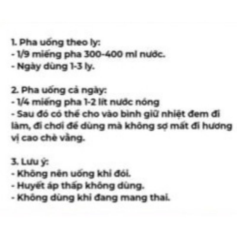 Cao Chè Vằng Cung Đình lợi sữa, giảm cân, mát gan, ăn ngủ ngon, ổn định đường huyết