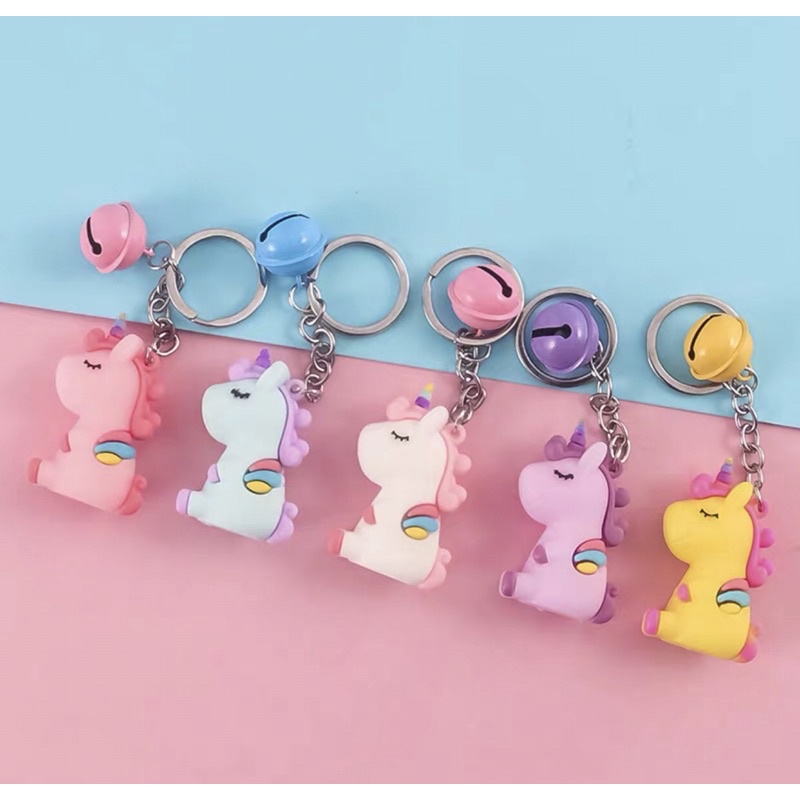 Móc khoá Kì Lân UNICORN và nhiều hình kèm phụ kiện