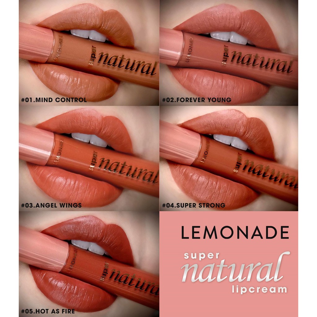 Combo Son kem lì Lemonade SuperNatural Matte Lipcream 5g và Chì kẻ mày 2 đầu Want It Got It 2.75g