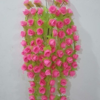 Bộ nguyên liệu hoa giấy lụa treo tường