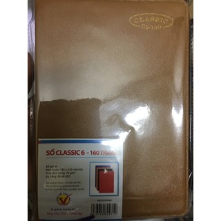 SỔ DA CLASSIC 6 160 TRANG